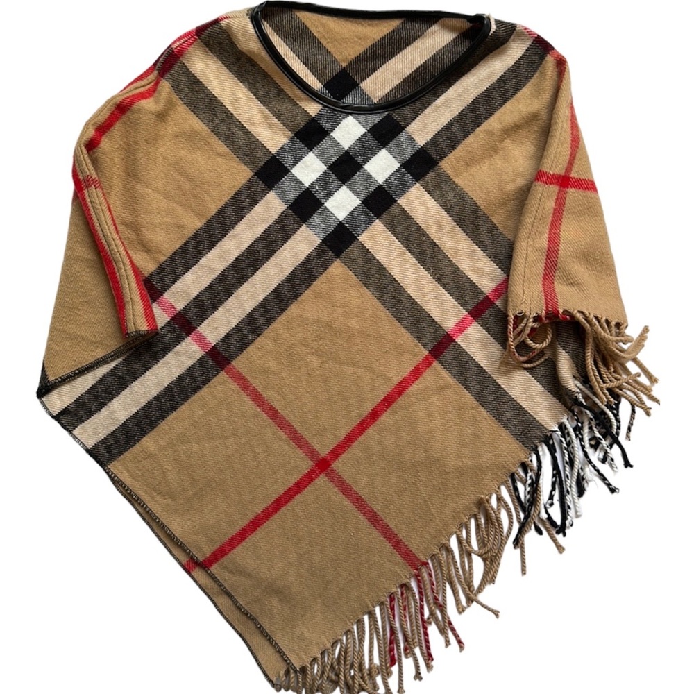 Toddler girl poncho